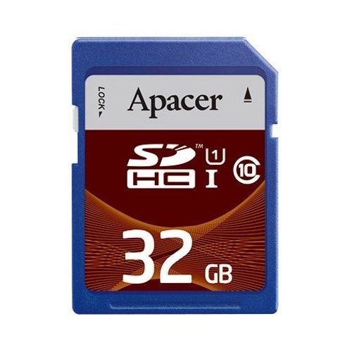 

Apacer SDHC 32GB Class 10 UHS-I (AP32GSDHC10U1-R)