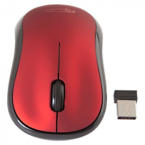Купить Мышка Gemix GM180 Black/Red - цена в Харькове, Киеве, Днепре, Одессе
в интернет-магазине Telemart фото