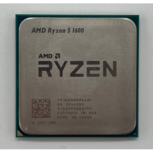 Купить Процессор AMD Ryzen 5 1600 3.2(3.6)GHz sAM4 Tray (YD1600BBAEMPK) (Восстановлено продавцом, 681481) с проверкой совместимости: обзор, характеристики, цена в Киеве, Днепре, Одессе, Харькове, Украине | интернет-магазин TELEMART.UA фото