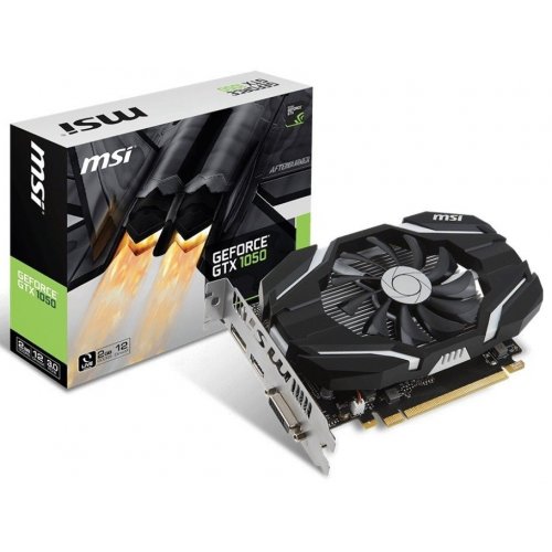 Відеокарта MSI GeForce GTX 1050 2048MB (GTX 1050 2G) (Відновлено продавцем, 681488) купити з перевіркою сумісності: огляд, характеристики, ціна у Києві, Львові, Вінниці, Хмельницькому, Івано-Франківську, Україні | інтернет-магазин TELEMART.UA фото