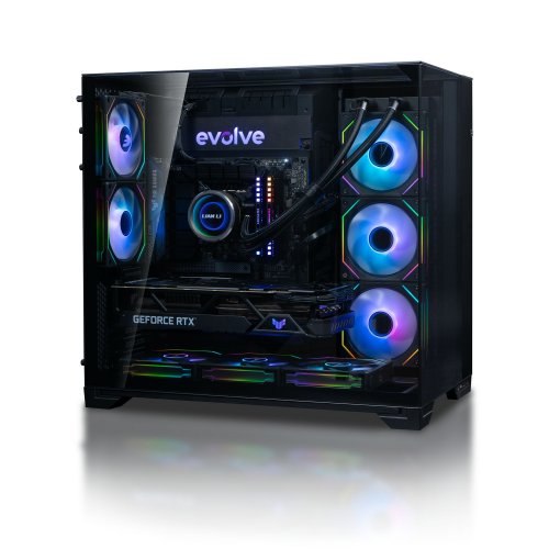 Купити Ігровий ПК EVOLVE UltraPart Platinum B (EVUP-P4Bi1490KFN409-D532S1TBKDP) Black - ціна в Києві, Львові, Вінниці, Хмельницькому, Франківську, Україні | інтернет-магазин TELEMART.UA фото