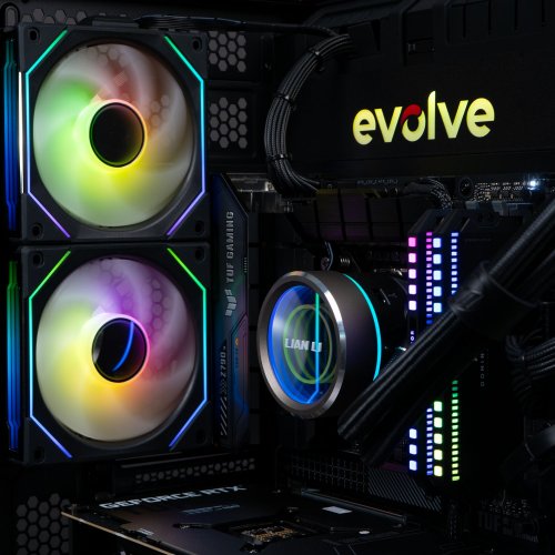 Купити Ігровий ПК EVOLVE UltraPart Platinum B (EVUP-P4Bi1490KFN409-D532S1TBKDP) Black - ціна в Києві, Львові, Вінниці, Хмельницькому, Франківську, Україні | інтернет-магазин TELEMART.UA фото