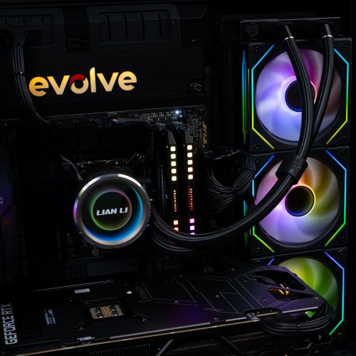 Купити Ігровий ПК EVOLVE UltraPart Platinum B (EVUP-P4Bi1490KFN409-D532S1TBKDP) Black - ціна в Києві, Львові, Вінниці, Хмельницькому, Франківську, Україні | інтернет-магазин TELEMART.UA фото