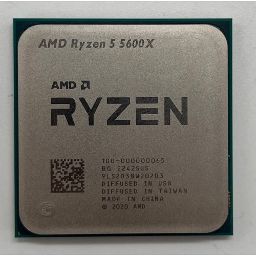 Купить Процессор AMD Ryzen 5 5600X 3.7(4.6)GHz 32MB sAM4 Tray (100-000000065) (Восстановлено продавцом, 681621) с проверкой совместимости: обзор, характеристики, цена в Киеве, Днепре, Одессе, Харькове, Украине | интернет-магазин TELEMART.UA фото