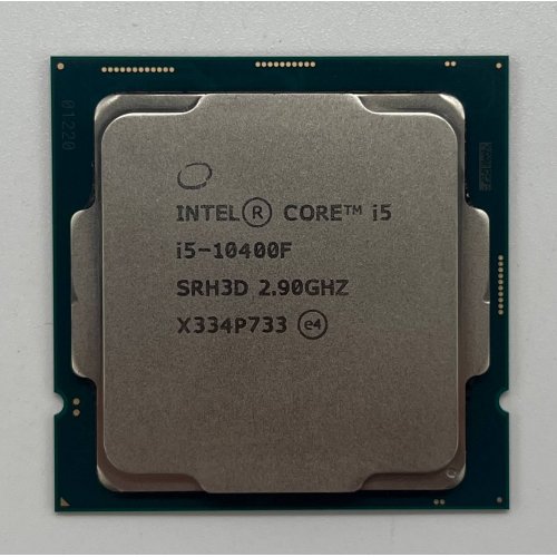 Процесор Intel Core i5-10400F 2.9(4.3)GHz 12MB s1200 Tray (CM8070104290716) (Відновлено продавцем, 681653) купити з перевіркою сумісності: огляд, характеристики, ціна у Києві, Львові, Вінниці, Хмельницькому, Івано-Франківську, Україні | інтернет-магазин TELEMART.UA фото