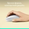 Фото Мышка Logitech M196 Bluetooth (910-007460) Off-White