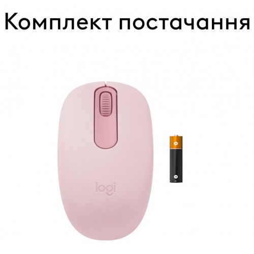 Купить Мышка Logitech M196 Bluetooth (910-007461) Rose - цена в Харькове, Киеве, Днепре, Одессе
в интернет-магазине Telemart фото