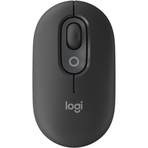 Купити Миша Logitech POP Mouse with Emoji (910-007412) Graphite - ціна в Києві, Львові, Вінниці, Хмельницькому, Франківську, Україні | інтернет-магазин TELEMART.UA фото