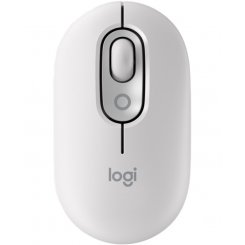 Мышка Logitech POP Mouse with Emoji (910-007411) Off-White