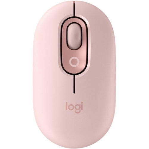 Купити Миша Logitech POP Mouse with Emoji (910-007413) Rose - ціна в Києві, Львові, Вінниці, Хмельницькому, Франківську, Україні | інтернет-магазин TELEMART.UA фото