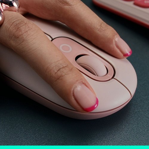 Купить Мышка Logitech POP Mouse with Emoji (910-007413) Rose - цена в Харькове, Киеве, Днепре, Одессе
в интернет-магазине Telemart фото