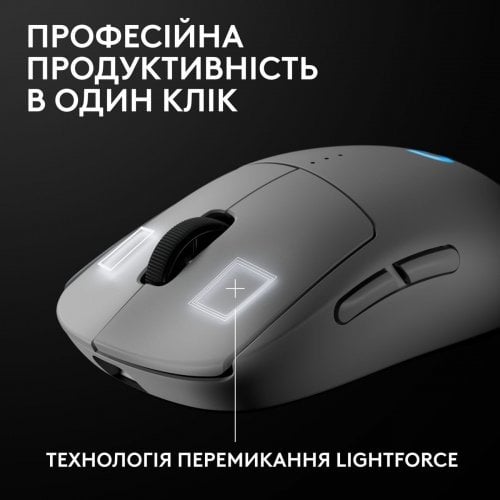 Мышка Logitech Pro 2 Lightspeed Wireless (910-007302) White купить в Украине | Telemart фото