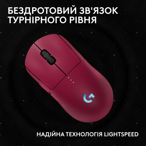 Мышка Logitech Pro 2 Lightspeed Wireless (910-007309) Pink купить в Украине: Киев, Днепр, Харьков, Одесса  | Низкая цена, отзывы, характеристики от TELEMART фото