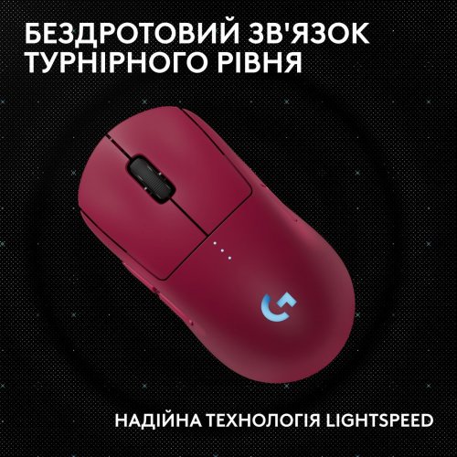 Мышка Logitech Pro 2 Lightspeed Wireless (910-007309) Pink купить в Украине: Киев, Днепр, Харьков, Одесса  | Низкая цена, отзывы, характеристики от TELEMART фото