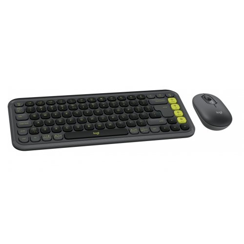 Купить Комплект Logitech Pop Icon Combo (920-013156) Graphite - цена в Харькове, Киеве, Днепре, Одессе
в интернет-магазине Telemart фото