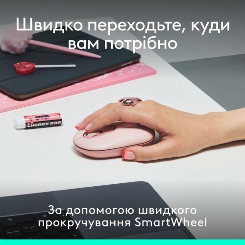 Купить Комплект Logitech Pop Icon Combo (920-013142) Rose - цена в Харькове, Киеве, Днепре, Одессе
в интернет-магазине Telemart фото