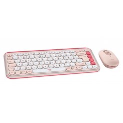 Комплект Logitech Pop Icon Combo (920-013142) Rose