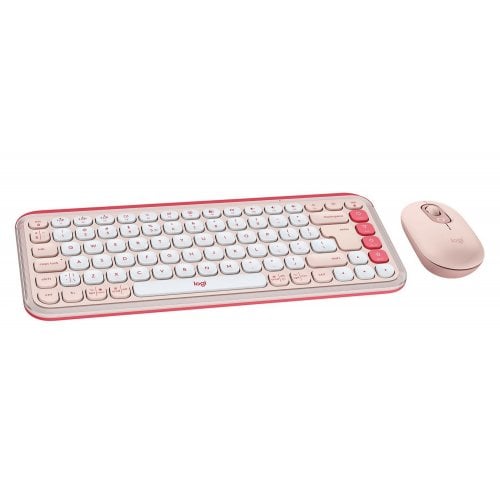 Купить Комплект Logitech Pop Icon Combo (920-013142) Rose - цена в Харькове, Киеве, Днепре, Одессе
в интернет-магазине Telemart фото