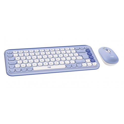 Купити Комплект Logitech Pop Icon Combo (920-013078) Lilac - ціна в Києві, Львові, Вінниці, Хмельницькому, Франківську, Україні | інтернет-магазин TELEMART.UA фото