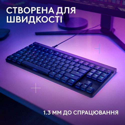 Клавіатура Logitech G515 TKL GL Tactile Switch (920-012872) Black купити в Україні: Київ, Львів, Хмельницький, Тернопіль, Івано-Франківськ | Низька ціна, відгуки, характеристики від TELEMART фото