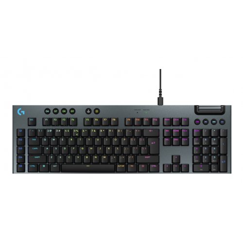 Купити Клавіатура Logitech G915 X Cored GL Tactile Switch (920-012942) Black - ціна в Києві, Львові, Вінниці, Хмельницькому, Франківську, Україні | інтернет-магазин TELEMART.UA фото