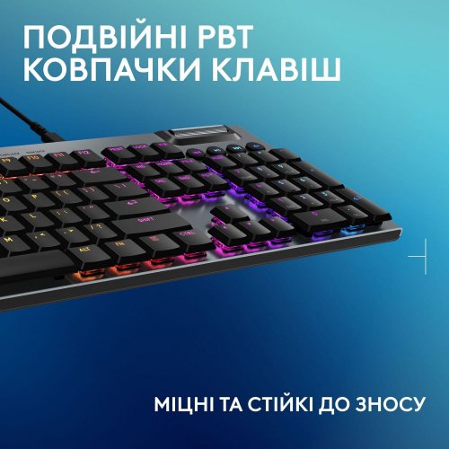 Фото Клавиатура Logitech G915 X Cored GL Tactile Switch (920-012942) Black