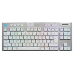 Клавиатура Logitech G915 X Lightspeed TKL GL Tactile Switch Wireless (920-012737) White