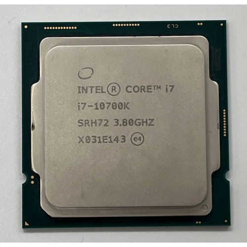 Процесор Intel Core i7-10700K 3.8(5.1)GHz 16MB s1200 Tray (CM8070104282436) (Відновлено продавцем, 681917) купити з перевіркою сумісності: огляд, характеристики, ціна у Києві, Львові, Вінниці, Хмельницькому, Івано-Франківську, Україні | інтернет-магазин TELEMART.UA фото