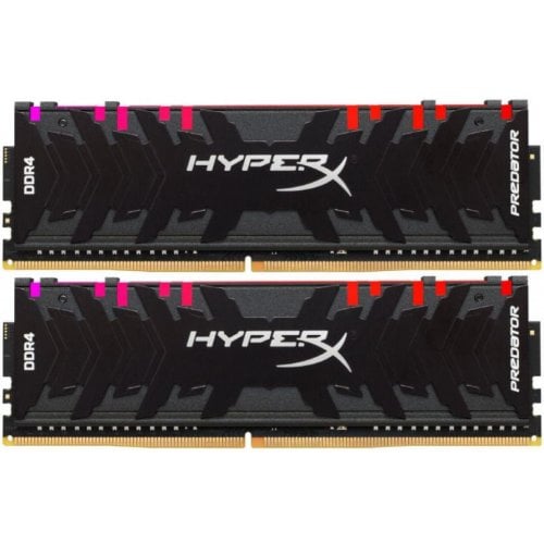 Озп HyperX DDR4 32GB (2x16GB) 3200Mhz Predator RGB (HX432C16PB3AK2/32) (Відновлено продавцем, 681922) купити з перевіркою сумісності: огляд, характеристики, ціна у Києві, Львові, Вінниці, Хмельницькому, Івано-Франківську, Україні | інтернет-магазин TELEMART.UA фото