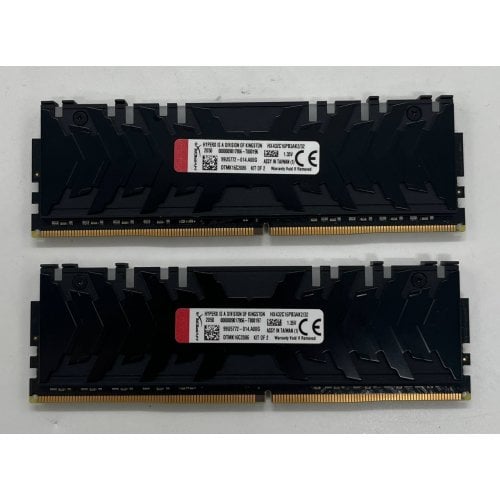 Озп HyperX DDR4 32GB (2x16GB) 3200Mhz Predator RGB (HX432C16PB3AK2/32) (Відновлено продавцем, 681922) купити з перевіркою сумісності: огляд, характеристики, ціна у Києві, Львові, Вінниці, Хмельницькому, Івано-Франківську, Україні | інтернет-магазин TELEMART.UA фото