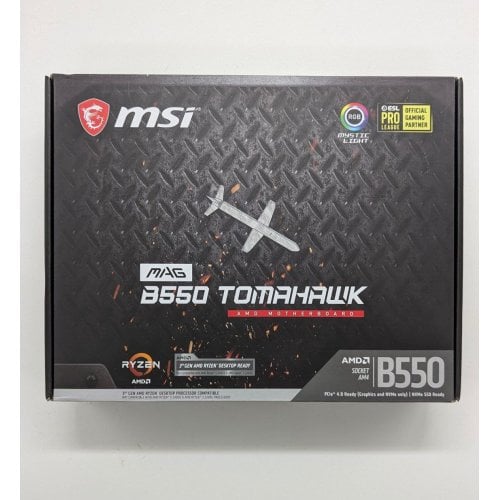 Купить Материнская плата MSI MAG B550 TOMAHAWK (sAM4, AMD B550) (Восстановлено продавцом, 681947) с проверкой совместимости: обзор, характеристики, цена в Киеве, Днепре, Одессе, Харькове, Украине | интернет-магазин TELEMART.UA фото