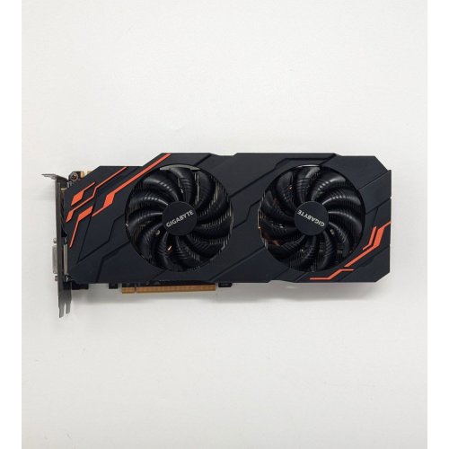 Відеокарта Gigabyte GeForce GTX 1070 WINDFORCE OC 8192MB (GV-N1070WF2OC-8GD) (Відновлено продавцем, 681972) купити з перевіркою сумісності: огляд, характеристики, ціна у Києві, Львові, Вінниці, Хмельницькому, Івано-Франківську, Україні | інтернет-магазин TELEMART.UA фото