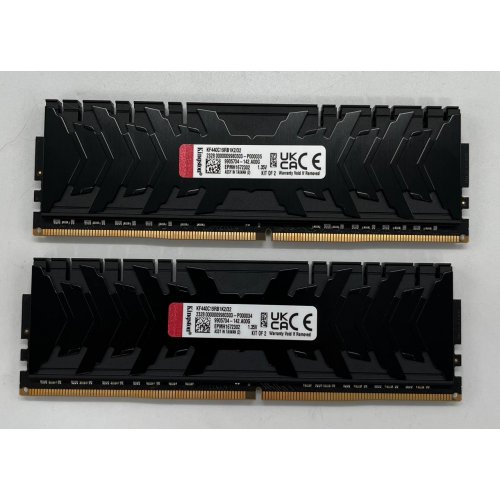 Купить Озу Kingston DDR4 32GB (2x16GB) 4000Mhz FURY Renegade Black (KF440C19RB1K2/32) (Восстановлено продавцом, 681984) с проверкой совместимости: обзор, характеристики, цена в Киеве, Днепре, Одессе, Харькове, Украине | интернет-магазин TELEMART.UA фото