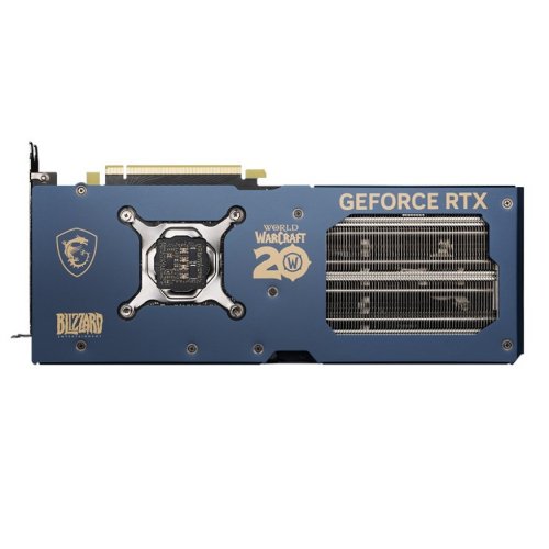 Відеокарта MSI GeForce RTX 4070 SUPER GAMING SLIM World of Warcraft Edition 12228MB (RTX 4070 SUPER 12G GAMING SLIM WORLD OF WARCRAFT EDITION) купити з перевіркою сумісності: огляд, характеристики, ціна у Києві, Львові, Вінниці, Хмельницькому, Івано-Франківську, Україні | інтернет-магазин TELEMART.UA фото