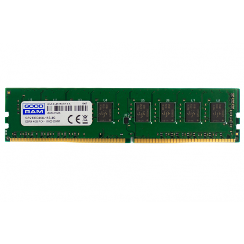 Озп GoodRAM DDR4 4GB 2133MHz (GR2133D464L15S/4G) (Відновлено продавцем, 682197) купити з перевіркою сумісності: огляд, характеристики, ціна у Києві, Львові, Вінниці, Хмельницькому, Івано-Франківську, Україні | інтернет-магазин TELEMART.UA фото