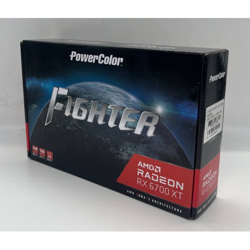 Купить Видеокарта PowerColor Radeon RX 6700 XT Fighter 12288MB (AXRX 6700XT 12GBD6-3DH) (Восстановлено продавцом, 682258) с проверкой совместимости: обзор, характеристики, цена в Киеве, Днепре, Одессе, Харькове, Украине | интернет-магазин TELEMART.UA фото