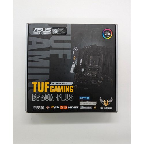 Купить Материнская плата Asus TUF GAMING B550M-PLUS (sAM4, AMD B550) (Восстановлено продавцом, 682280) с проверкой совместимости: обзор, характеристики, цена в Киеве, Днепре, Одессе, Харькове, Украине | интернет-магазин TELEMART.UA фото