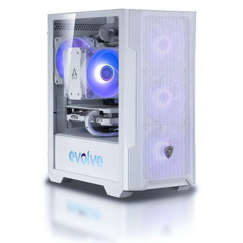 Комп'ютер EVOLVE PoweredBy MSI 5H+ (EVOP-G5HR750FN406-D532S1TWHSH) White/Shadow купити в Україні: Київ, Львів, Хмельницький, Тернопіль, Івано-Франківськ | Низька ціна, відгуки, характеристики від TELEMART фото
