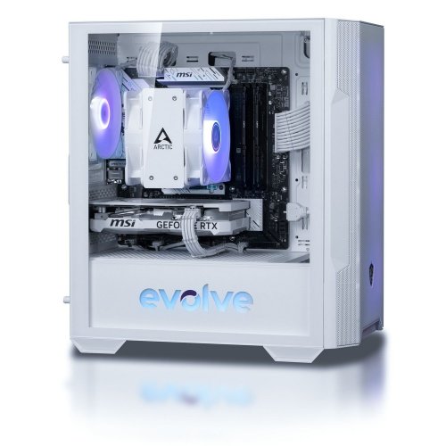 Комп'ютер EVOLVE PoweredBy MSI 5H+ (EVOP-G5HR750FN406-D532S1TWHSH) White/Shadow купити в Україні: Київ, Львів, Хмельницький, Тернопіль, Івано-Франківськ | Низька ціна, відгуки, характеристики від TELEMART фото