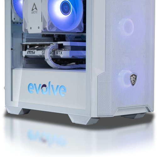 Комп'ютер EVOLVE PoweredBy MSI 5H+ (EVOP-G5HR750FN406-D532S1TWHSH) White/Shadow купити в Україні: Київ, Львів, Хмельницький, Тернопіль, Івано-Франківськ | Низька ціна, відгуки, характеристики від TELEMART фото