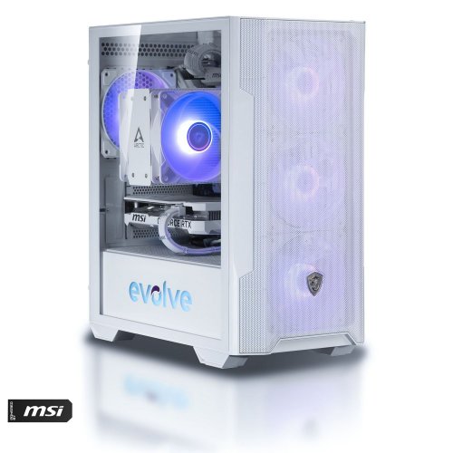 Купить Игровой ПК EVOLVE PoweredBy MSI 5H+ (EVOP-G5HR750FN406-D532S1TWHSH) White/Shadow - цена в Харькове, Киеве, Днепре, Одессе
в интернет-магазине Telemart фото