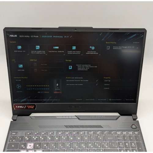 Купить Ноутбук Asus TUF Gaming F15 FX506HC-HN004 (90NR0724-M00NU0) Graphite Black (Восстановлено продавцом, 682315) - цена в Харькове, Киеве, Днепре, Одессе
в интернет-магазине Telemart фото