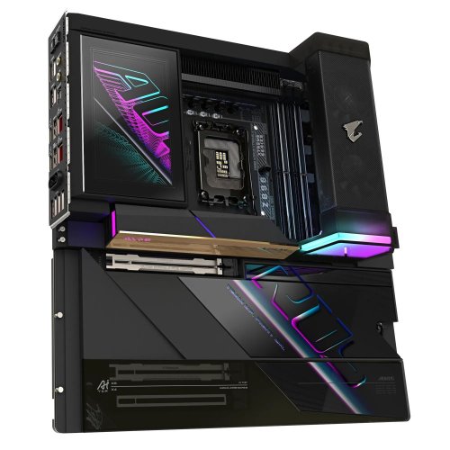 Купить Материнская плата Gigabyte Z890 AORUS XTREME AI TOP (s1851, Intel Z890) с проверкой совместимости: обзор, характеристики, цена в Киеве, Днепре, Одессе, Харькове, Украине | интернет-магазин TELEMART.UA фото