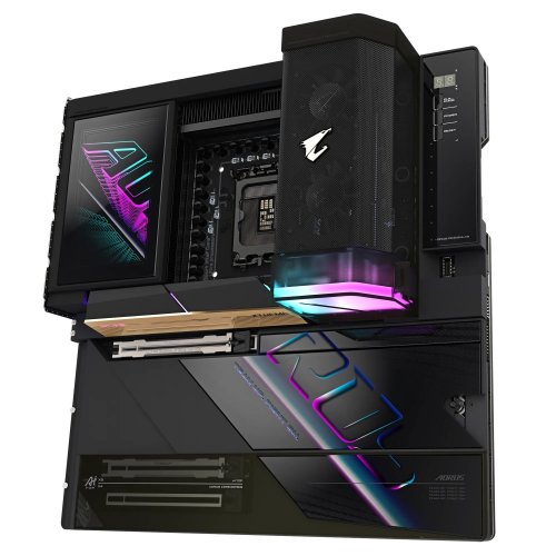 Материнська плата Gigabyte Z890 AORUS XTREME AI TOP (s1851, Intel Z890) купити з перевіркою сумісності: огляд, характеристики, ціна у Києві, Львові, Вінниці, Хмельницькому, Івано-Франківську, Україні | інтернет-магазин TELEMART.UA фото