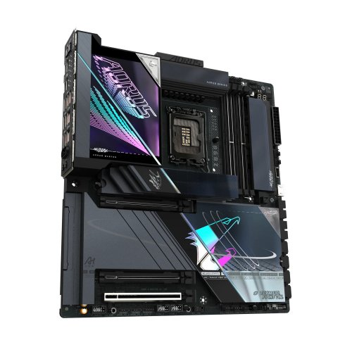 Материнська плата Gigabyte Z890 AORUS MASTER AI TOP (s1851, Intel Z890) купити з перевіркою сумісності: огляд, характеристики, ціна у Києві, Львові, Вінниці, Хмельницькому, Івано-Франківську, Україні | інтернет-магазин TELEMART.UA фото