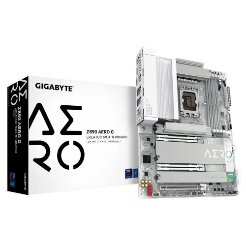 Материнська плата Gigabyte Z890 AERO G (s1851, Intel Z890) купити з перевіркою сумісності: огляд, характеристики, ціна у Києві, Львові, Вінниці, Хмельницькому, Івано-Франківську, Україні | інтернет-магазин TELEMART.UA фото