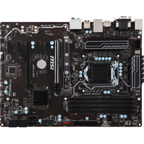 Продати Материнська плата MSI H270-A PRO (s1151, Intel H270) за Trade-In у інтернет-магазині Телемарт - Київ, Дніпро, Україна фото
