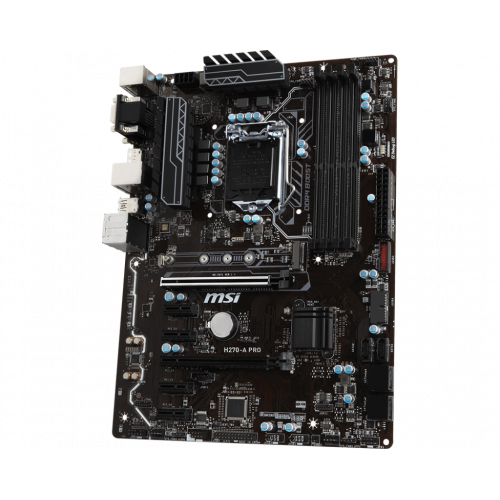 Продати Материнська плата MSI H270-A PRO (s1151, Intel H270) за Trade-In у інтернет-магазині Телемарт - Київ, Дніпро, Україна фото