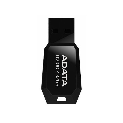Купить Накопитель A-Data UV100 32GB USB 2.0 Black (AUV100-32G-RBK) - цена в Харькове, Киеве, Днепре, Одессе
в интернет-магазине Telemart фото