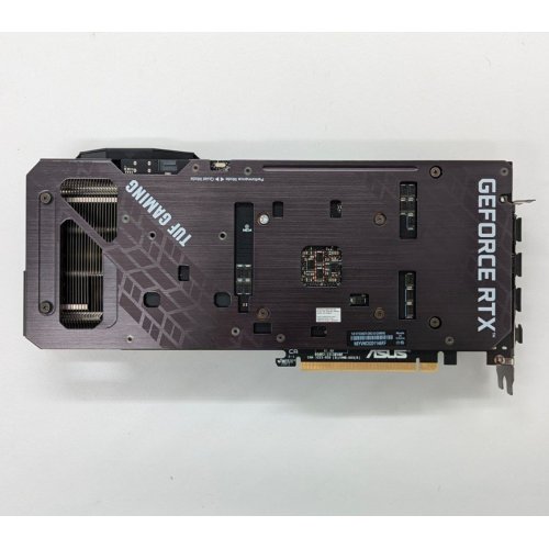 Купить Видеокарта Asus TUF GeForce RTX 3060 Ti Gaming OC 8192MB (TUF-RTX3060TI-O8G-V2-GAMING) (Восстановлено продавцом, 682574) с проверкой совместимости: обзор, характеристики, цена в Киеве, Днепре, Одессе, Харькове, Украине | интернет-магазин TELEMART.UA фото